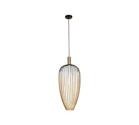 Lucide AURELIE – Hängelampe – Ø 30 cm – 1xGU10 – Gold | Vibes Lucide AURELIE – Hängelampe – Ø 30 cm – 1xGU10 – Gold | Vibes