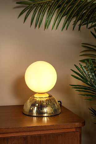 Lucide GLITZER – Tischlampe – Ø 14 cm – 1xG9 – Gold | Essential Lucide GLITZER – Tischlampe – Ø 14 cm – 1xG9 – Gold | Essential