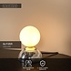 Lucide GLITZER – Tischleuchte – Ø 14 cm – 1xG9 – Silber | Essential Lucide GLITZER – Tischleuchte – Ø 14 cm – 1xG9 – Silber | Essential