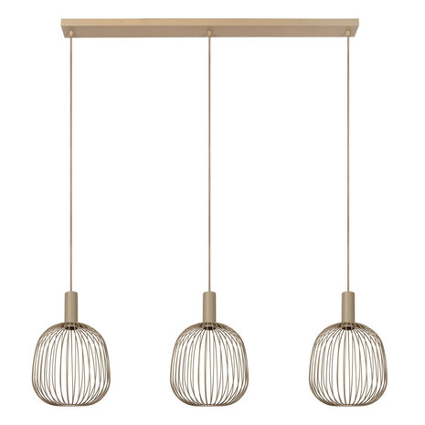 Lucide ESTEREL – Hängelampe – 3xGU10 (MR11) – Taupe | Essential