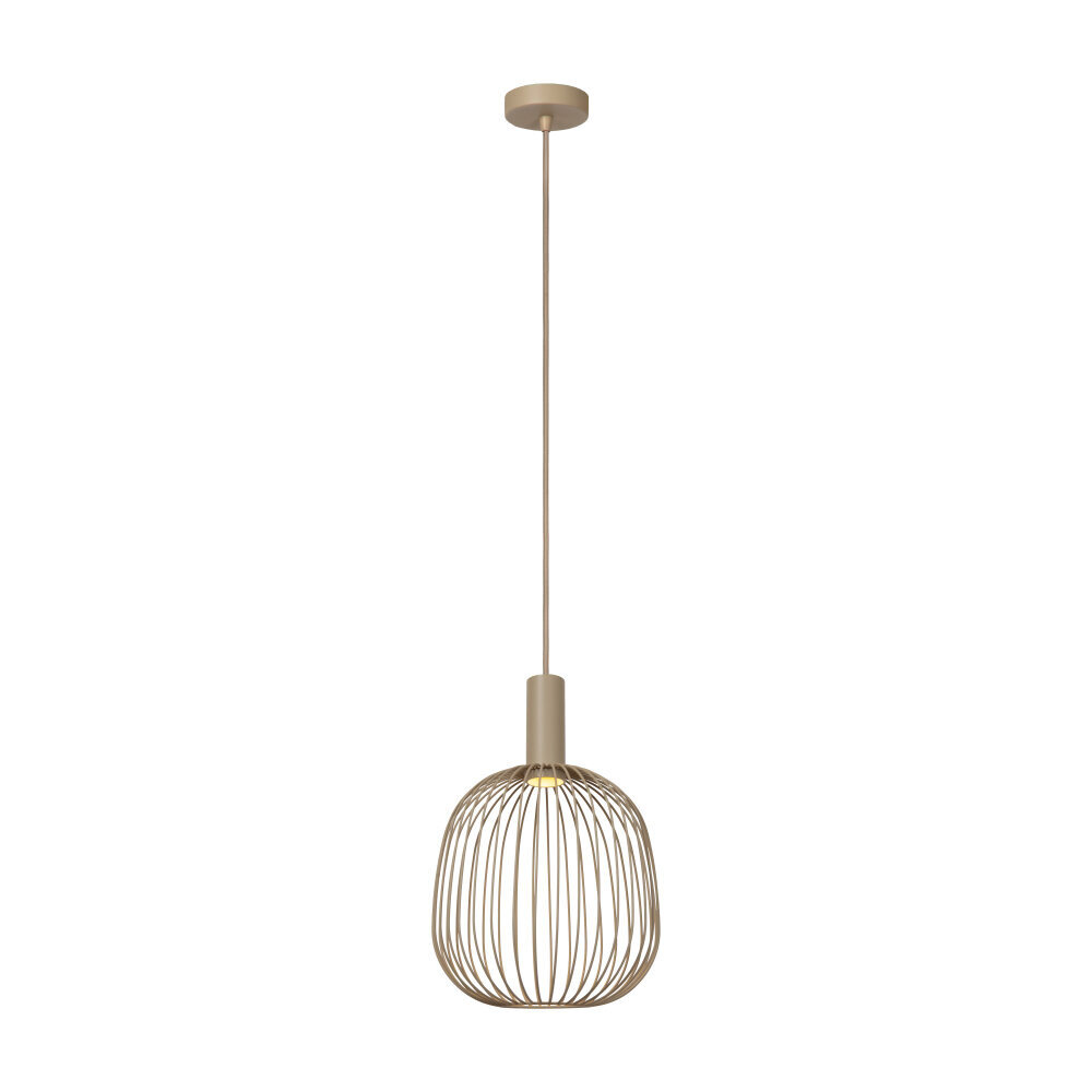 Lucide ESTEREL – Hängelampe – Ø 25 cm – 1xGU10 (MR11) – Taupe | Essential