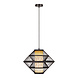 Lucide PASQUINO – Hängelampe – Ø 40 cm – 1xE27 – Schwarz | Essential