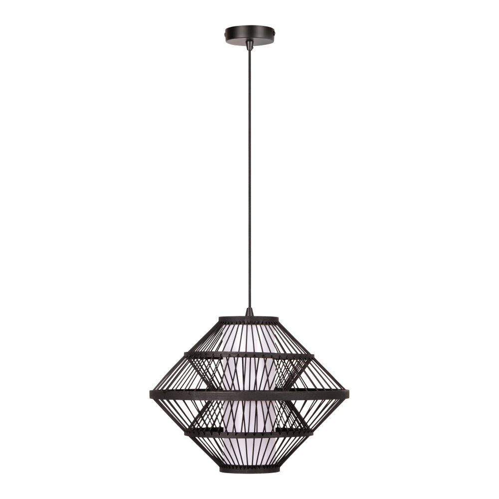 Lucide PASQUINO – Hängelampe – Ø 40 cm – 1xE27 – Schwarz | Essential