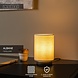 Lucide ALBANE - Tischleuchte - Ø 12 cm - 1xE14 - Dunkle Holzoptik | Essential