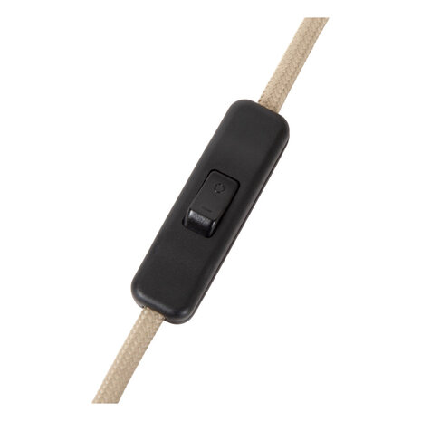 Lucide ALBANE - Tischleuchte - Ø 12 cm - 1xE14 - Helle Holzoptik | Essential