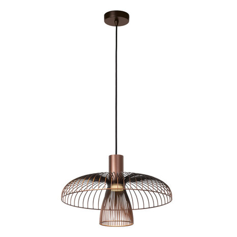 Lucide NIGELLA - Hängeleuchte - Ø 40,5 cm - 1xGU10 - Kaffee | Vibes