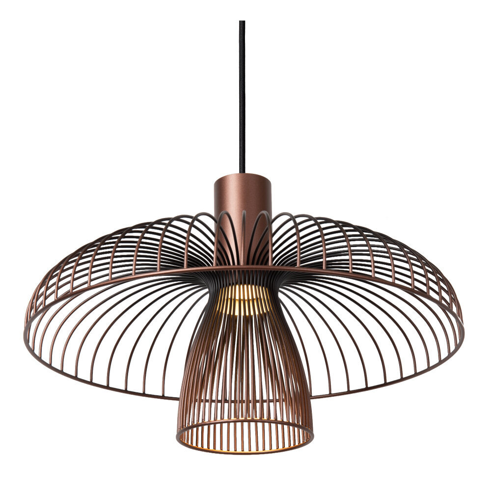 Lucide NIGELLA - Hängeleuchte - Ø 40,5 cm - 1xGU10 - Kaffee | Vibes