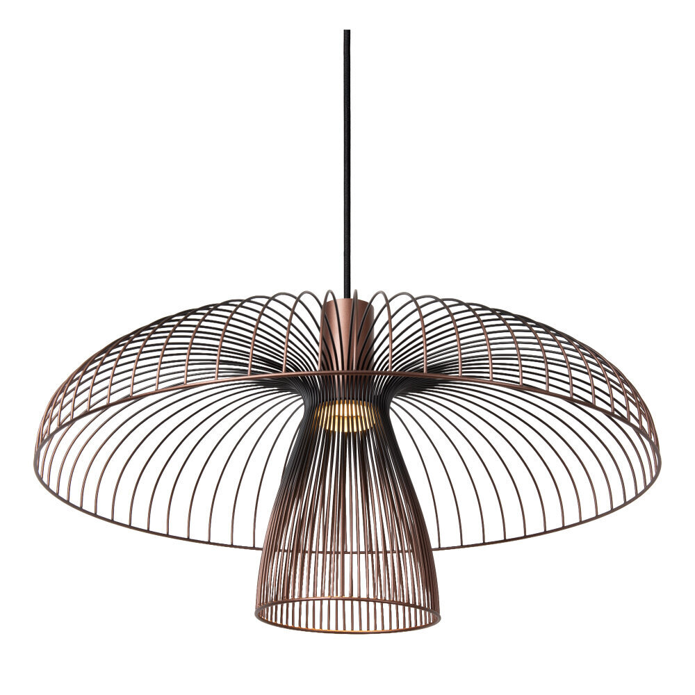 Lucide NIGELLA - Hängeleuchte - Ø 60 cm - 1xGU10 - Kaffee | Vibes Lucide NIGELLA - Hängeleuchte - Ø 60 cm - 1xGU10 - Kaffee | Vibes