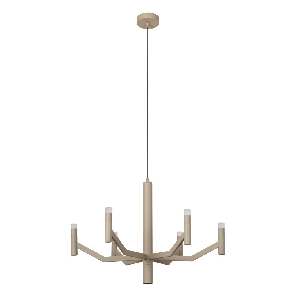 Lucide WELLINGTON - Hängeleuchte - Ø 60 cm - LED Dimmb. - G9 - 2700K - Taupe | Vibes Lucide WELLINGTON - Hängeleuchte - Ø 60 cm - LED Dimmb. - G9 - 2700K - Taupe | Vibes