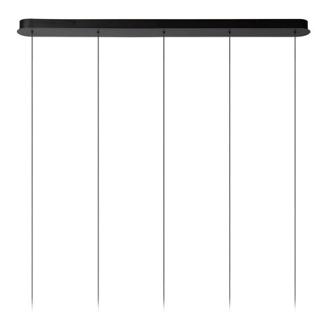 Lucide GISELA - Hängelampe - LED Dimmb. - 5x3,7W 2400K - Mit austauschbarem LED-Modul - Amber | Premium Lucide GISELA - Hängelampe - LED Dimmb. - 5x3,7W 2400K - Mit austauschbarem LED-Modul - Amber | Premium