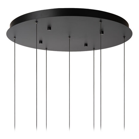 Lucide GISELA - Hängeleuchte - Ø 84 cm - LED Dimmb. - 2300K - Mit austauschbarem LED-Modul - Amber | Premium Lucide GISELA - Hängeleuchte - Ø 84 cm - LED Dimmb. - 2300K - Mit austauschbarem LED-Modul - Amber | Premium