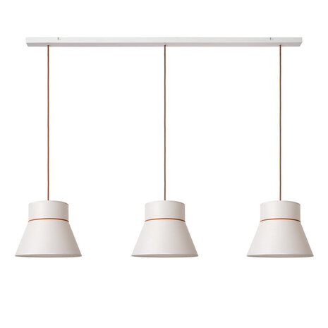 Lucide SCARLET - Pendelleuchte - 3xE27 - Beige | Essential