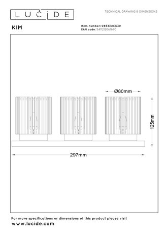 Lucide KIM - Wiederaufladbare Tischlampe - Akku/Batterie - Ø 8 cm - LED 3 StepDim - 3 StepDim - Schwarz - 3er-Set | Essential Lucide KIM - Wiederaufladbare Tischlampe - Akku/Batterie - Ø 8 cm - LED 3 StepDim - 3 StepDim - Schwarz - 3er-Set | Essential