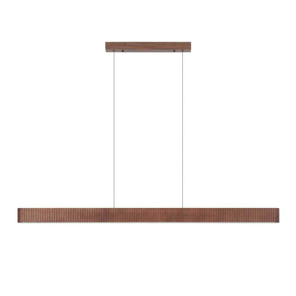 Lucide BANNISTER - Hängeleuchte - LED Dimmb. - CCT - 1x24W 2200K/4000K - Dunkle Holzoptik | Vibes Lucide BANNISTER - Hängeleuchte - LED Dimmb. - CCT - 1x24W 2200K/4000K - Dunkle Holzoptik | Vibes