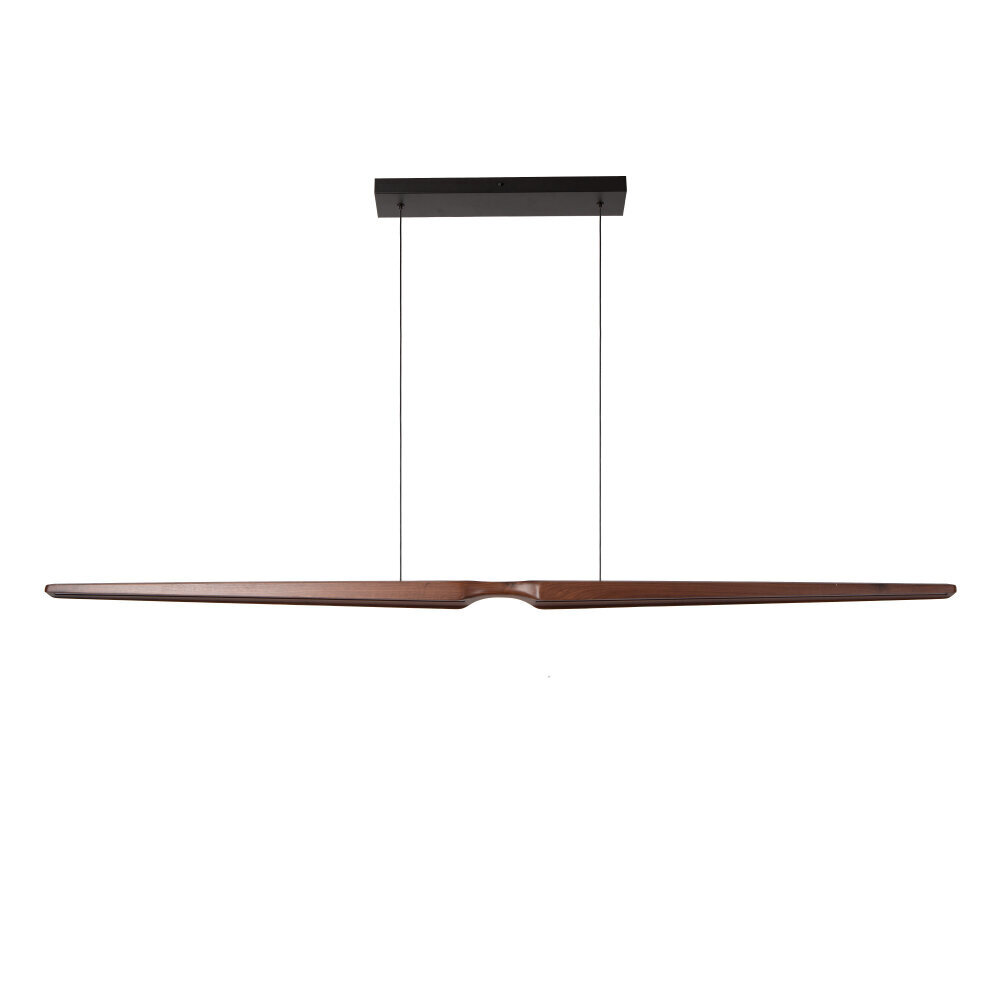 Lucide HALMSTAD - Hängelampe - LED Dimmb. - CCT - 1x28W 2200K/4000K - Dunkle Holzoptik | Vibes Lucide HALMSTAD - Hängelampe - LED Dimmb. - CCT - 1x28W 2200K/4000K - Dunkle Holzoptik | Vibes