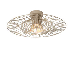 Lucide ELLIS - Deckenleuchte - Ø 50 cm - 1xE27 - Taupe | Essential Lucide ELLIS - Deckenleuchte - Ø 50 cm - 1xE27 - Taupe | Essential