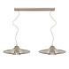 Lucide ELLIS - Hängelampe - 2xE27 - Taupe | Essential Lucide ELLIS - Hängelampe - 2xE27 - Taupe | Essential