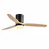 Deckenventilator Nine Ø 132 cm Holz schwarz Deckenventilator Nine Ø 132 cm Holz schwarz