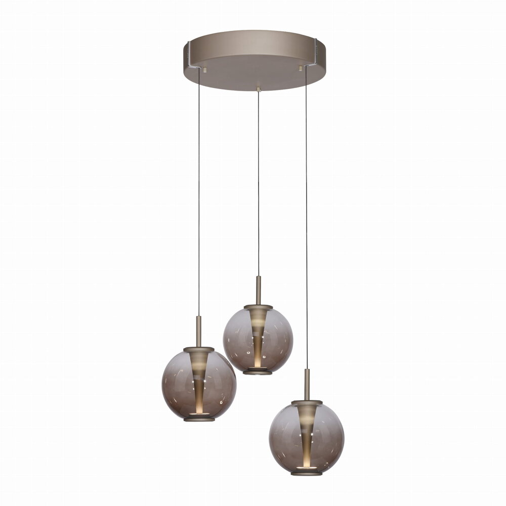 Neuhaus PURE Hanglamp E-Infinity 3 lichts Ø 50 cm champagne Neuhaus PURE Hanglamp E-Infinity 3 lichts Ø 50 cm champagne
