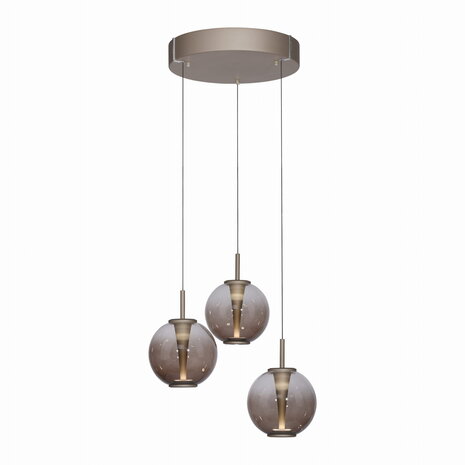 Neuhaus PURE Hanglamp E-Infinity 3 lichts Ø 50 cm champagne Neuhaus PURE Hanglamp E-Infinity 3 lichts Ø 50 cm champagne