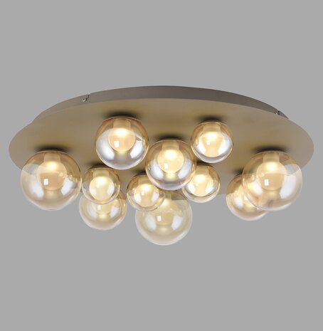 Neuhaus PURE Deckenleuchte Popup 11-flammig Ø 60 cm Champagner Neuhaus PURE Deckenleuchte Popup 11-flammig Ø 60 cm Champagner