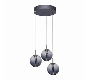 Neuhaus PURE Hängeleuchte E-Infinity 3-flammig Ø 50 cm Champagner - Kopie
