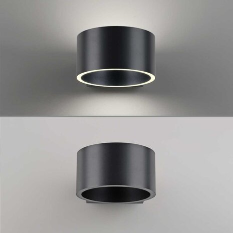 Neuhaus PURE Wandleuchte Clipse Ø 15 cm anthrazit Neuhaus PURE Wandleuchte Clipse Ø 15 cm anthrazit