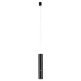 Just Light Pendelleuchte Attach Ø 4 cm schwarz