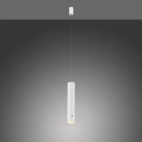 Just Light Hanglamp Attach oplaadbaar wit