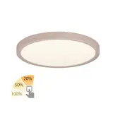 Highlight Deckenleuchte Piatto Ø 30,5 cm 3-Stufen-DIM beige Highlight Deckenleuchte Piatto Ø 30,5 cm 3-Stufen-DIM beige