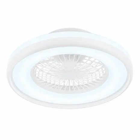 Freelight Deckenventilator Ventola Tuya Ø 60 cm RGB weiß