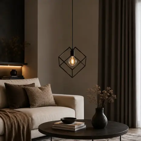 Freelight Pendelleuchte Angolo B 40 cm schwarz Freelight Pendelleuchte Angolo B 40 cm schwarz