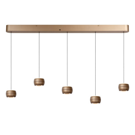 CORYFEE - Hängeleuchte - LED Dimmb. - CCT - 5x6W 2200K/3000K - Champagnerfarbe - Vibes CORYFEE - Hängeleuchte - LED Dimmb. - CCT - 5x6W 2200K/3000K - Champagnerfarbe - Vibes
