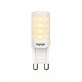 Highlight LED G9 Lampe 4 Watt 3 Positionen DIM Highlight LED G9 Lampe 4 Watt 3 Positionen DIM