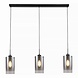 Freelight Hängelampe Ventotto 3-flammig -2. Wahl- L 100 cm Rauchglas schwarz Freelight Hängelampe Ventotto 3-flammig -2. Wahl- L 100 cm Rauchglas schwarz