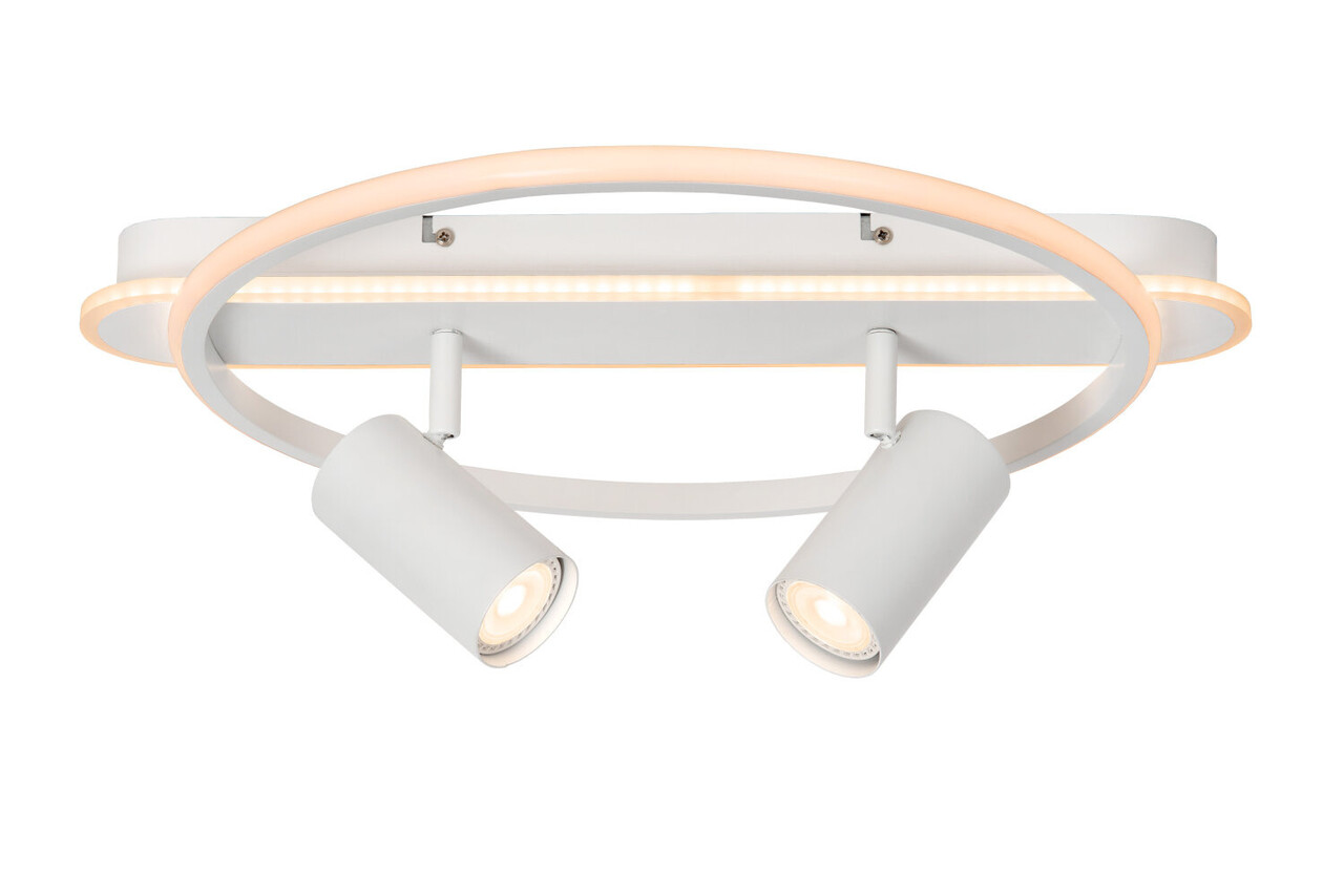 BRIANE - Plafonnière - Ø 40,2 cm - LED - 1x28W 3000K - Wit BRIANE - Plafonnière - Ø 40,2 cm - LED - 1x28W 3000K - Wit