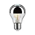 LED E27 Lampe 4 Watt Kopfspiegel Chrom Glühfaden LED E27 Lampe 4 Watt Kopfspiegel Chrom Glühfaden