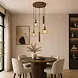 Trio Leuchten Hanglamp Mataro 5 lichts Ø 55 cm zwart - Copy