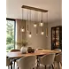 Trio Leuchten Hanglamp Mataro 8 lichts L 118 cm zwart - Copy Trio Leuchten Hanglamp Mataro 8 lichts L 118 cm zwart - Copy
