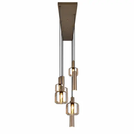 Trio Leuchten Hanglamp Mataro 8 lichts L 118 cm zwart - Copy Trio Leuchten Hanglamp Mataro 8 lichts L 118 cm zwart - Copy