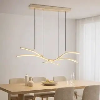 Beigefarbene Hängeleuchten