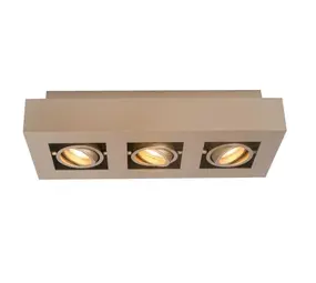 Artdelight Spot Bosco 3 lichts L 36 cm B 14 cm champagne Artdelight Spot Bosco 3 lichts L 36 cm B 14 cm champagne