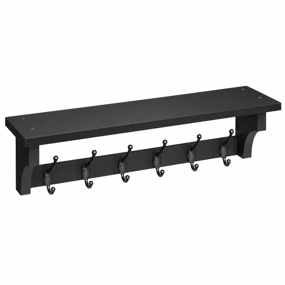 Ylumen Garderobe Dylan B 80 cm braun schwarz - Kopie