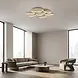 Just Light Deckenleuchte Moonbraker 7-flammig L 90 cm beige