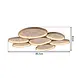 Just Light Deckenleuchte Moonbraker 7-flammig L 90 cm beige