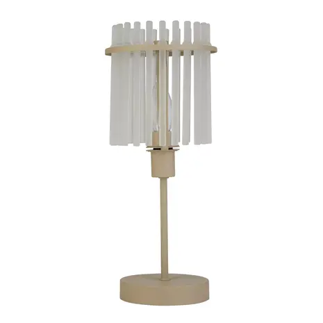 Searchlight Tischlampe Swizzle H 38 cm beige Searchlight Tischlampe Swizzle H 38 cm beige