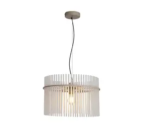 Searchlight Pendelleuchte Swizzle Ø 40 cm beige Searchlight Pendelleuchte Swizzle Ø 40 cm beige