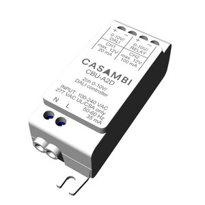 CBU-A2D Bluetooth 2 kanaals controller voor 0-10V of DALI dim