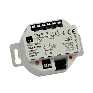 CRD302 - 300W Casambi Retrofit inbouw dimmer