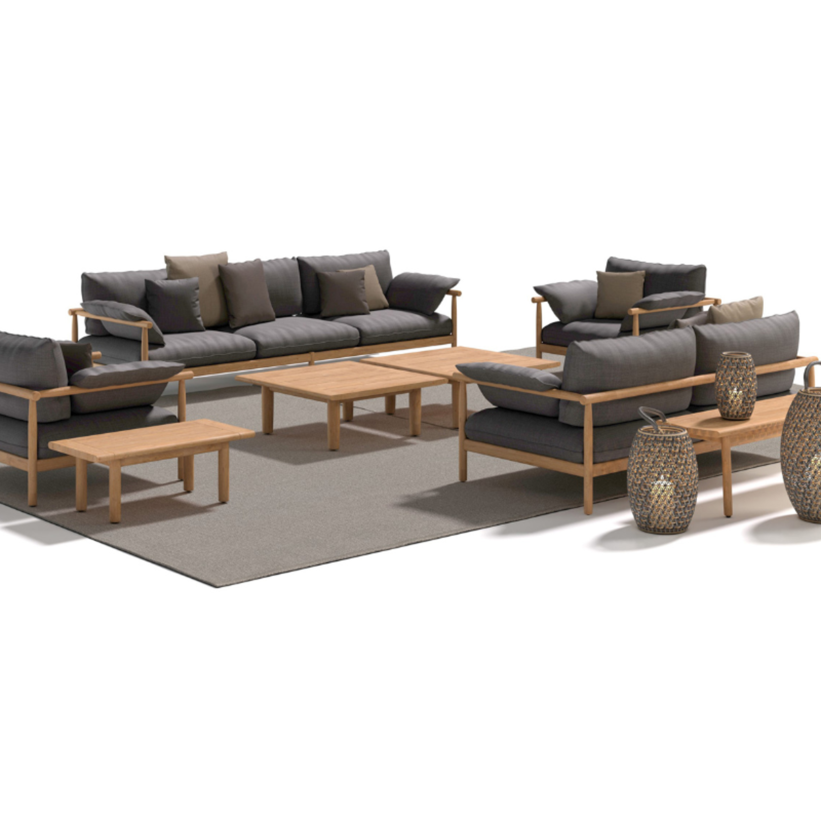 Dedon Tibbo - 2 zit (incl kussens cat A)